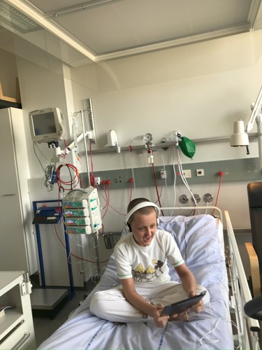 Viktor med telepresence-robot